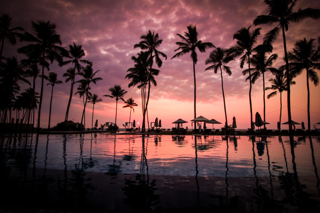 Hawaiian Coastline at Sunset